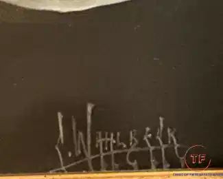 Original Oil on Board by CARLO WAHLBECK