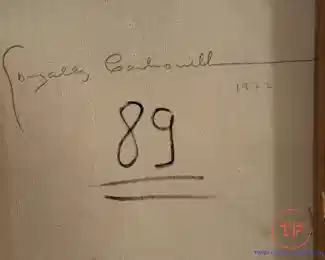 Original Oil on Canvas by GONZALES CARBONELL