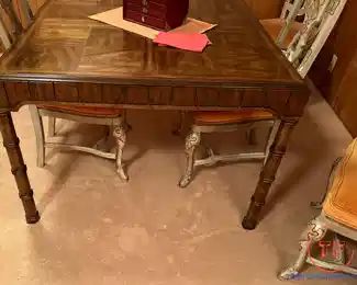 Drexel Heritage Table with Drexel Heritage Sketchbook Collection Chairs