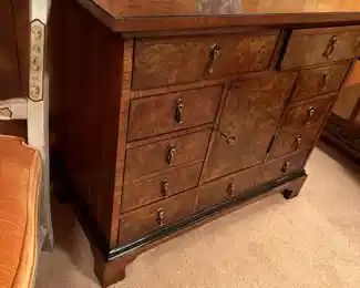 Burlwood Apothecary Chest by TOMLINSON FURNITURE