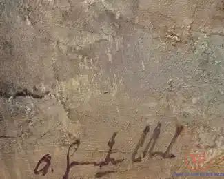 Original Oil on Canvas by ANTONIO GONZALES COLLADO