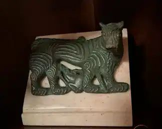 Chinese Tiger Bookend