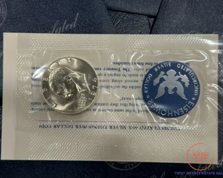 SILVER Eisenhower Commemorative Dollars