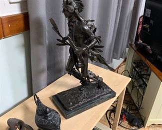James Earle Fraser Remington Bronze Sculpture INDIAN DANCER