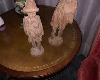 Hand Carved Wood Figure Statues