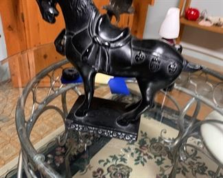 Alexander Backer Show Horse Statue Sculpture