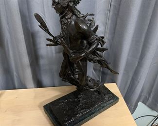 James Earle Fraser Remington Bronze Sculpture INDIAN DANCER