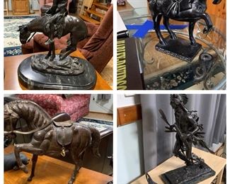 Remington statues