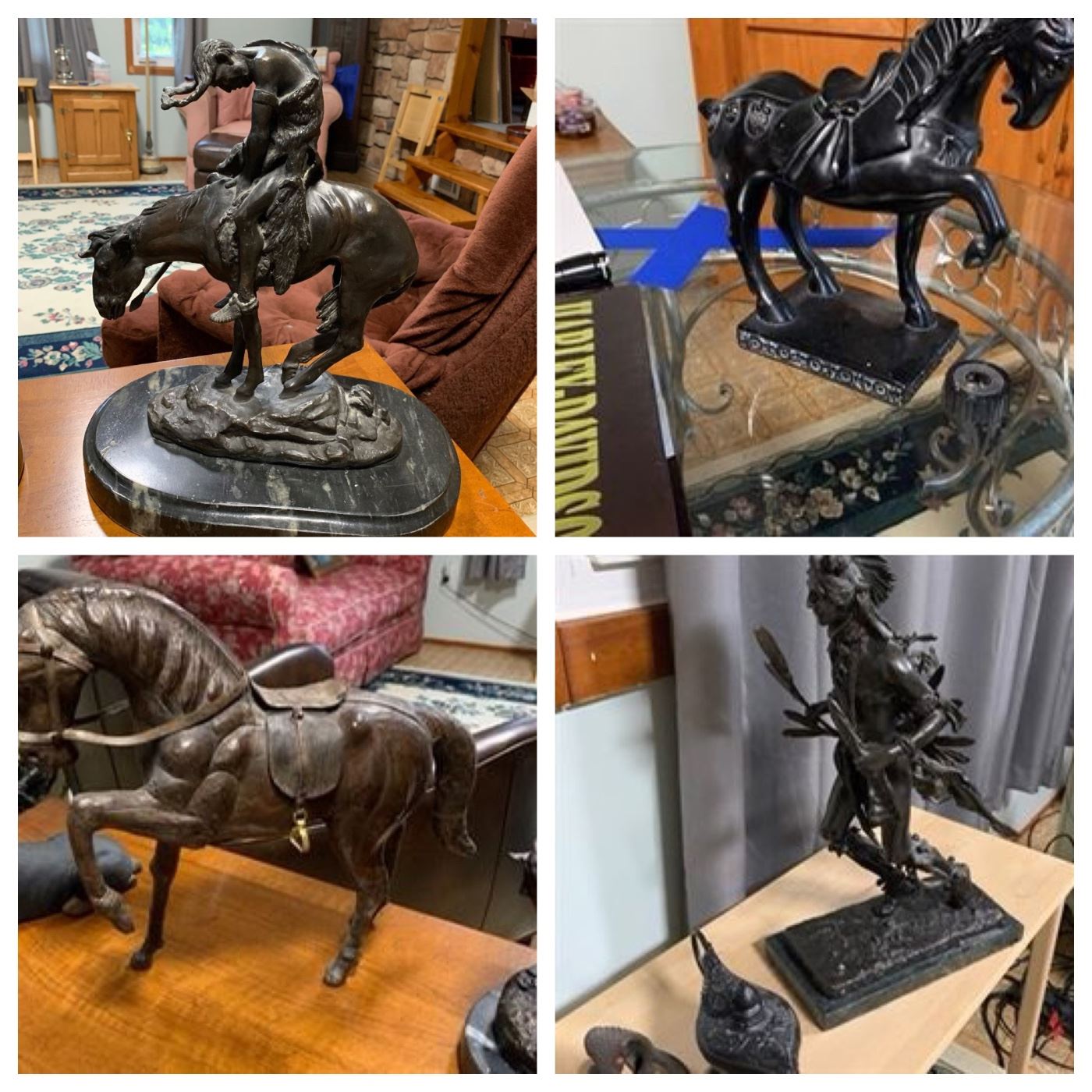 Remington statues