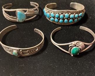 Navajo Turquoiseand silver Jewelry
