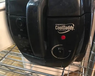 Large electric fryer