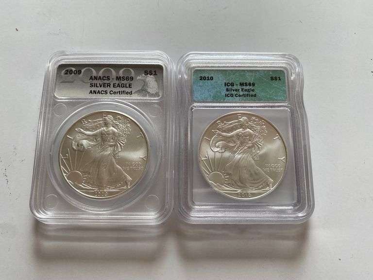COIN AUCTION in Vermontville, MI starts on 8/24/2023