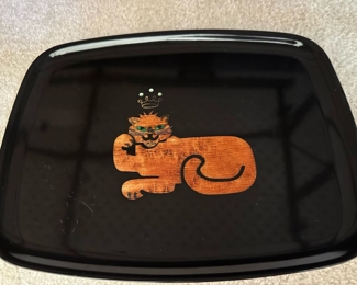 Couroc Crowned Cat Tray