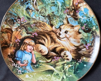 Whittaker 1979 Fantasy World Cheshire Cat Plate