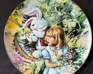 Whittaker 1979 Fantasy World Alice In Wonderland Alice and the White Rabbit
