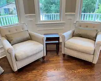 Pottery Barn arm chairs ~