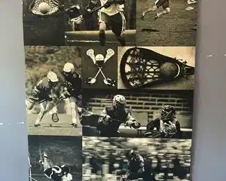 Pottery Barn wall mural collage