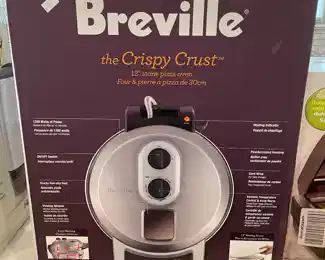 Breville 12" stone pizza oven `