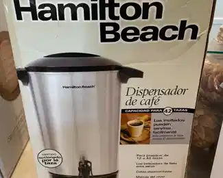 Hamilton Beach coffee maker ~