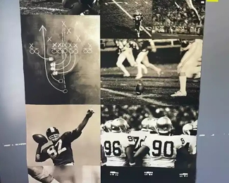 Pottery Barn wall mural collage