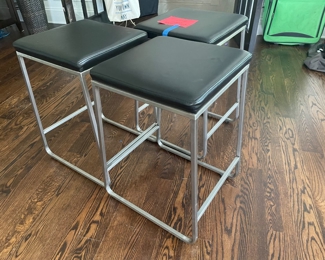 Set of 4 Room and Board stools ~