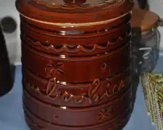 Marcrest cookie jar 