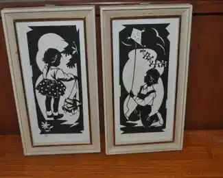 Paper cutouts, German