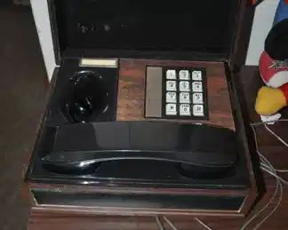 Deco-Tel phone desk