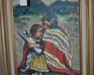 Original oil on canvas 