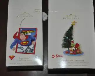 Hallmark Christmas ornaments 