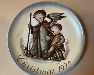 Collection of Christmas Plates