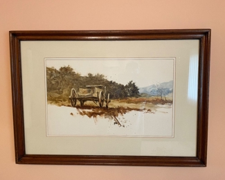 “Well Weathered” watercolor from the studio of Don Getz