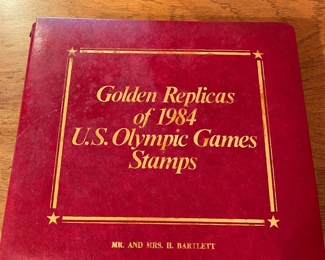 Golden Replicas of United States Stamps Collection 