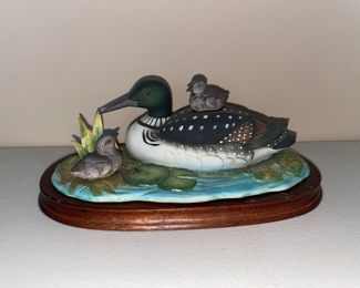 “Common Loon with Chicks”