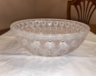 Lalique Nemours Poppy Bowl