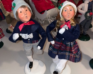 Great Collection of Byers Choice Carolers 