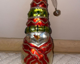 Glass Ornament Tree Topper