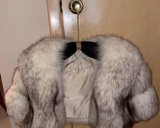 Vintage Fur Shawl