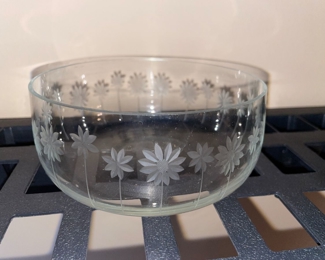 Polish Crystal Etched Bowls