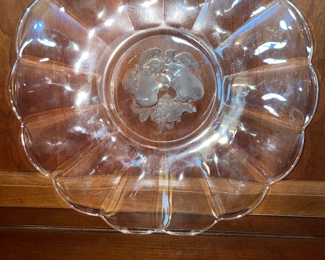 Val St. Lambert Platter