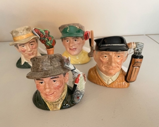 Royal Doulton Character Jugs (4”)