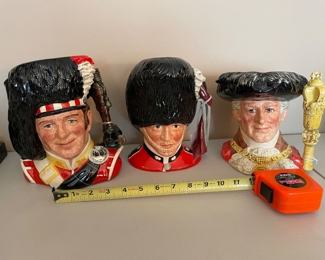 Royal Doulton Character Jugs (7”-8”)