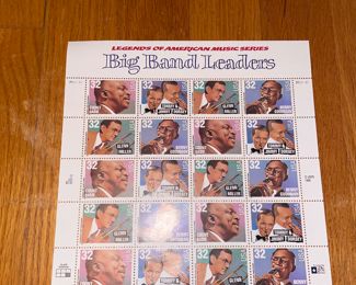Big Band Leaders Stamps