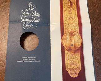Sir Francis Drake Falling Ball Clock