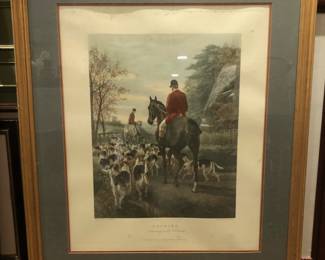 "Evening  at the Kennels" by Arthur Ackermann