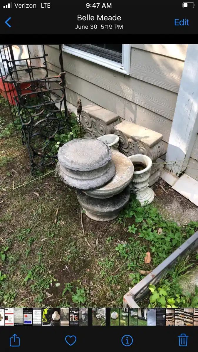 Assorted Concrete Stands