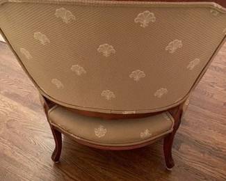 Antique Chaise Lounge:  $1450                                                   
 Overall length: 65"
Seat height: 18.5” 
Overall height: 36"