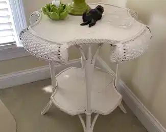 Wicker table