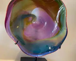 Art glass bowl