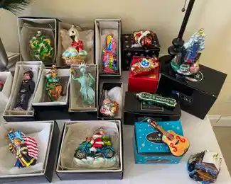 Christopher Radko ornaments 